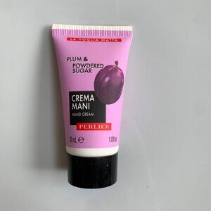 Perlier Plum Powdered Sugar Hand Cream 1 oz TRAVEL SIZE NEW SEALED